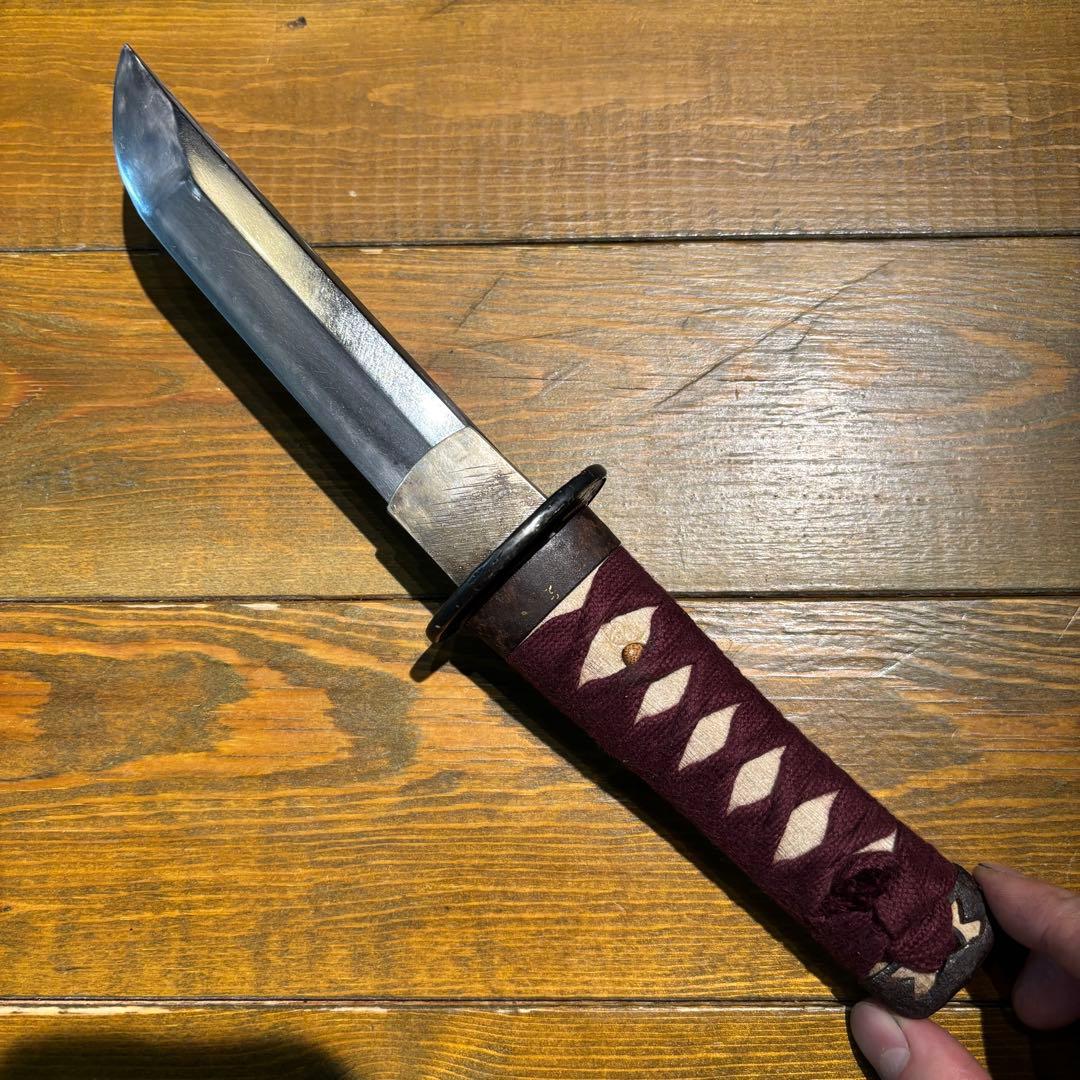 日本刀残欠クラフトナイフNo.90 長光作 半太刀拵