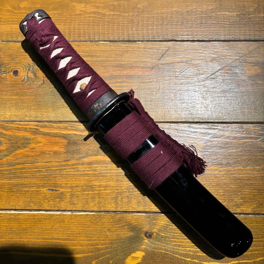 日本刀残欠クラフトナイフNo.90 長光作 半太刀拵