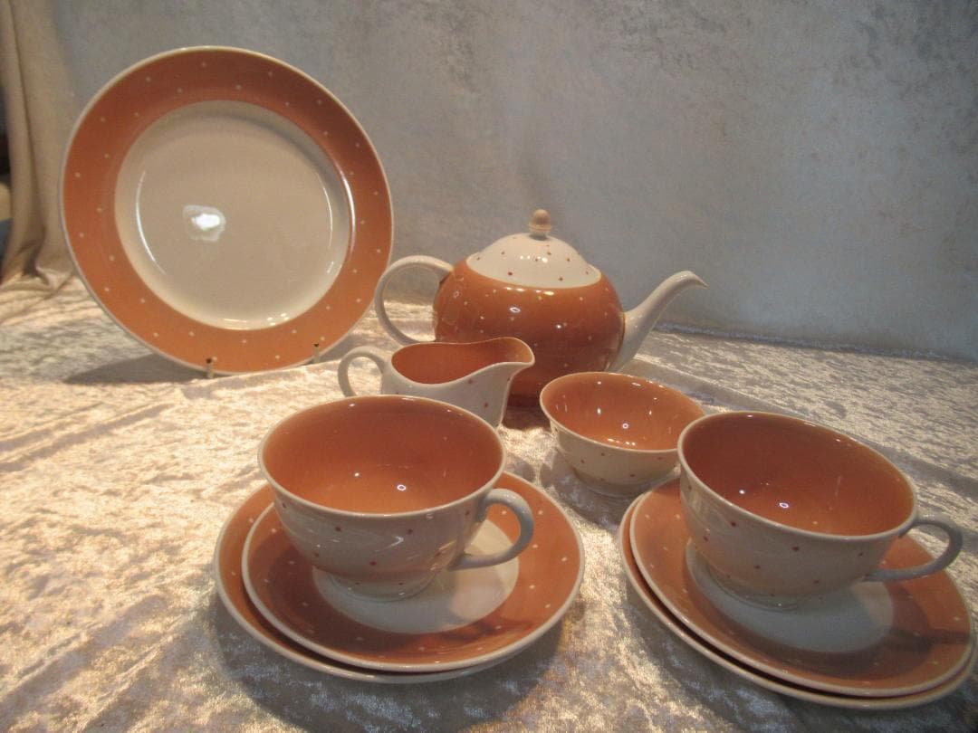 スージークーパー　レイズドスポット　ピンク　Tea for Two　刻印あり