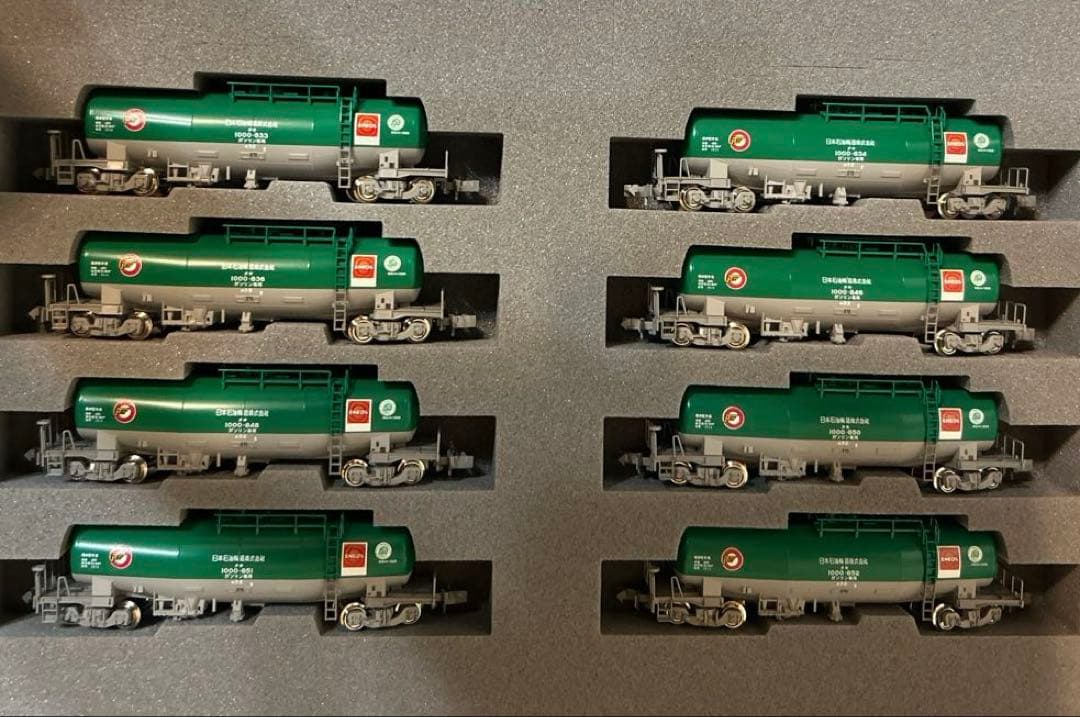 【1月末まで値下】タキ1000後期型　日本石油輸送エコレールマーク付8両セット