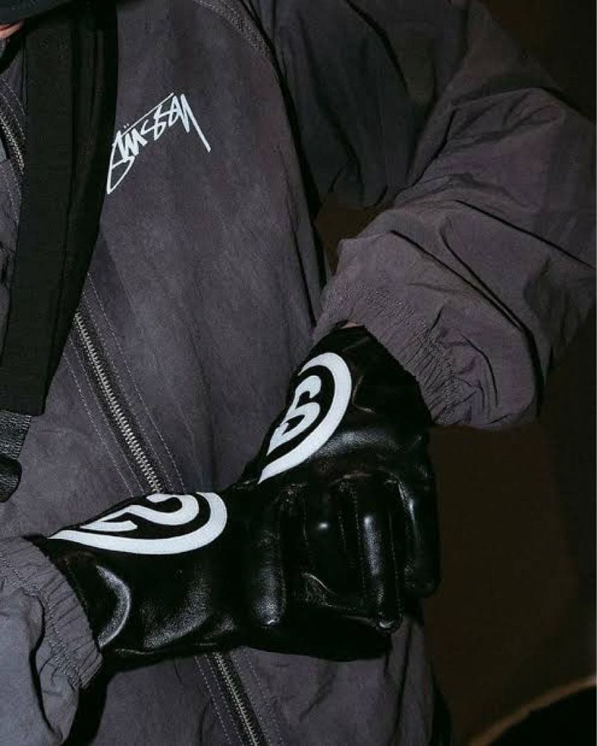 23AW Stussy ステューシー レザーグローブ ssリンク