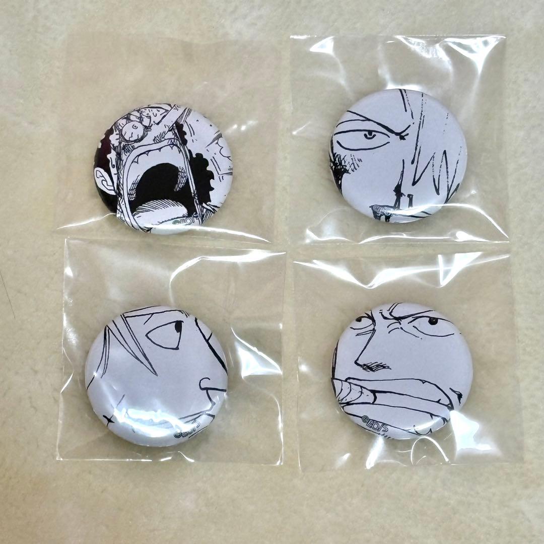 ONEPIECE オールフェイス 缶バッジ