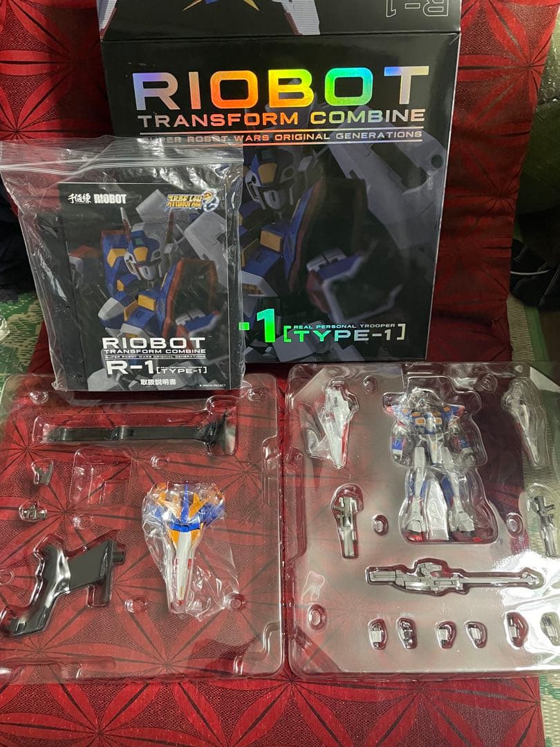 【開封・破損あり】RIOBOT 変形合体SRX・R-GUNセット