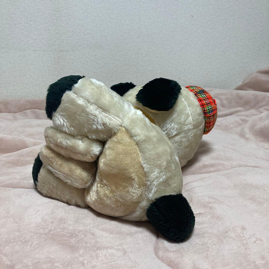 昭和レトロ　ヴィンテージ 犬　ぬいぐるみ　中古品　メーカー名不明