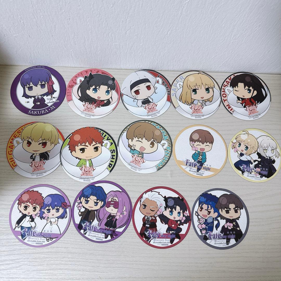 Fate/stay night カフェ コースター 特典 まとめ売り
