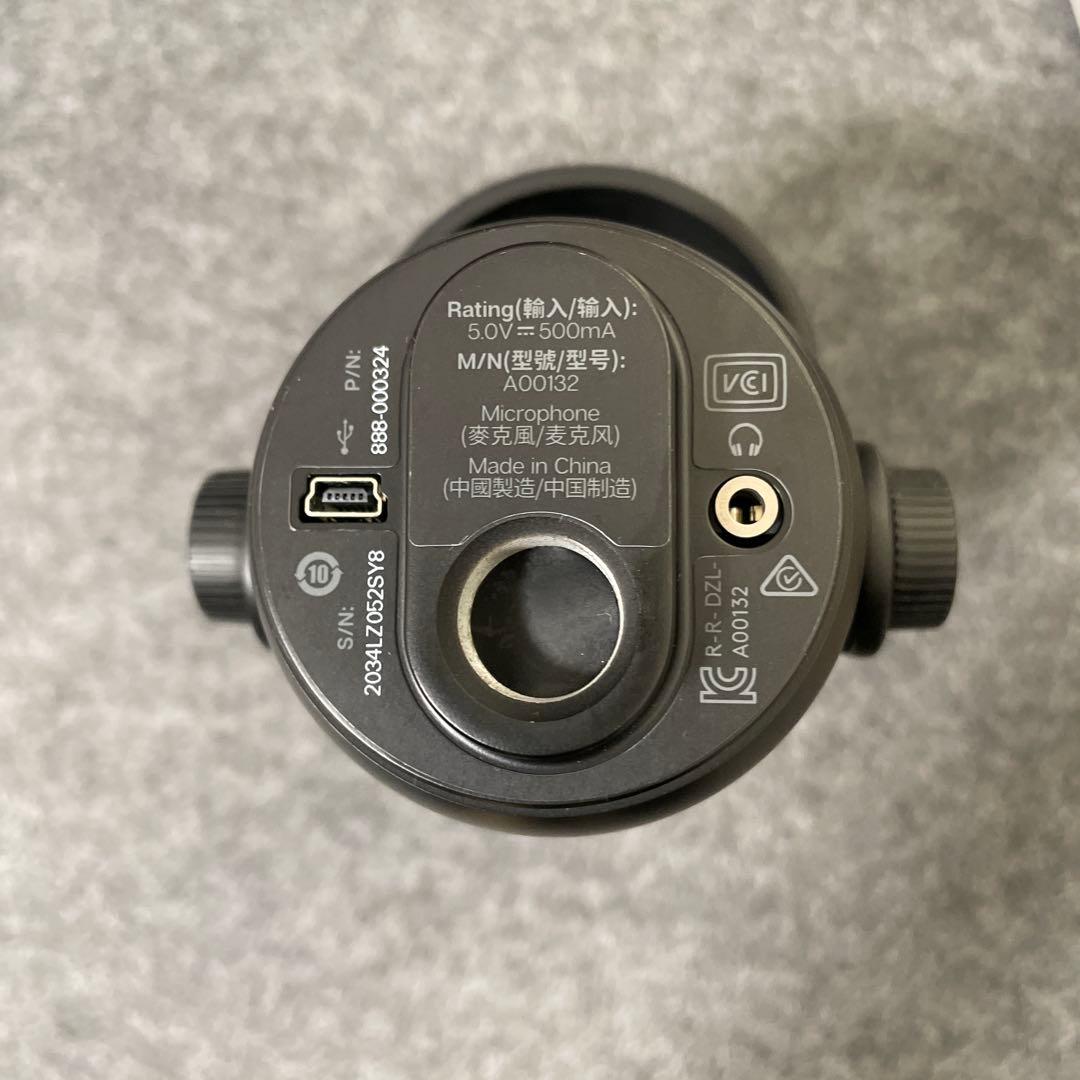 Blue コンデンサーマイク Yeti BM400BK