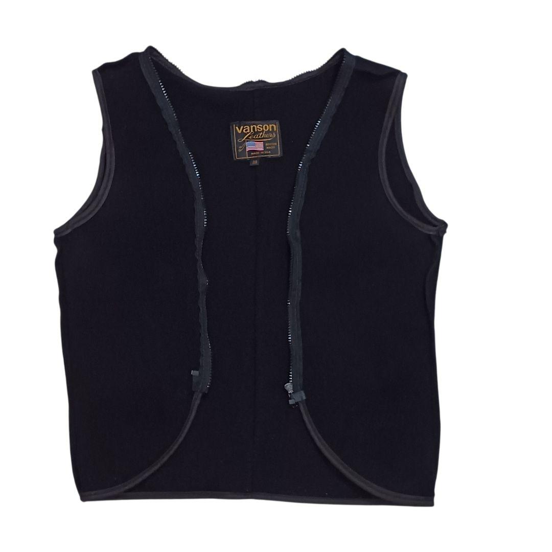 バンソン レザージャケット シングルライダース 革ジャン 38 黒 インナー付き