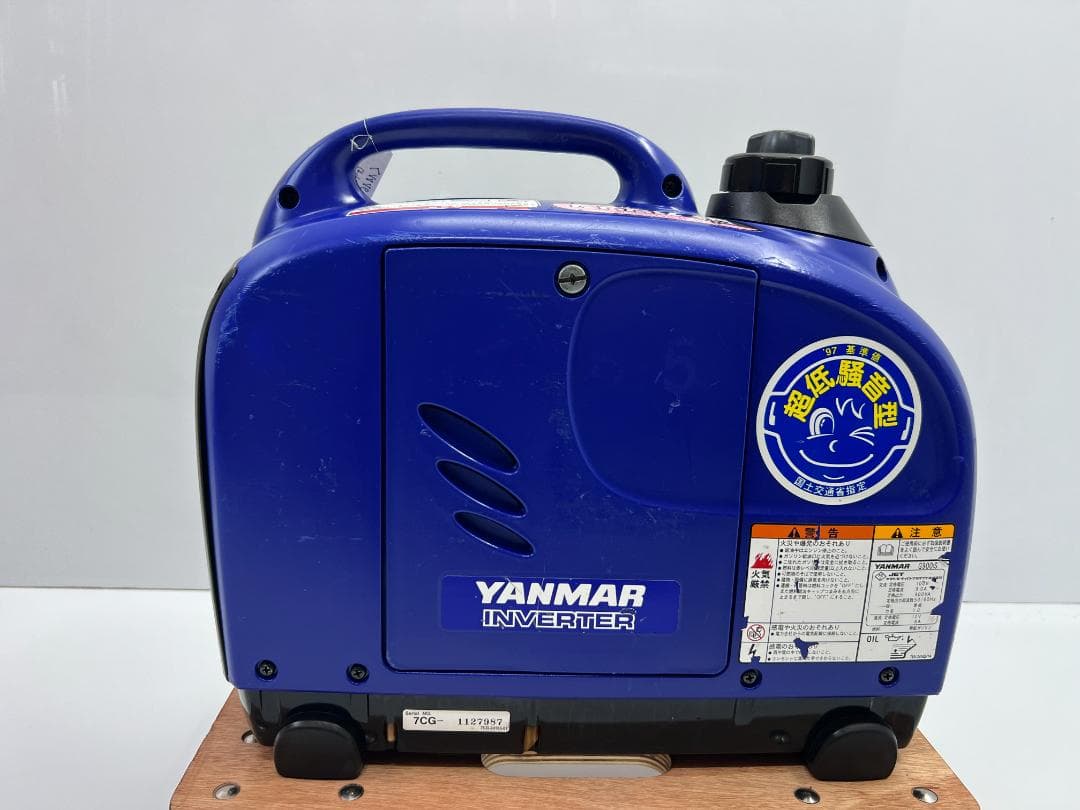 YANMAR ヤンマー インバーター発電機 G900IS 動作良好 ♪ 1116