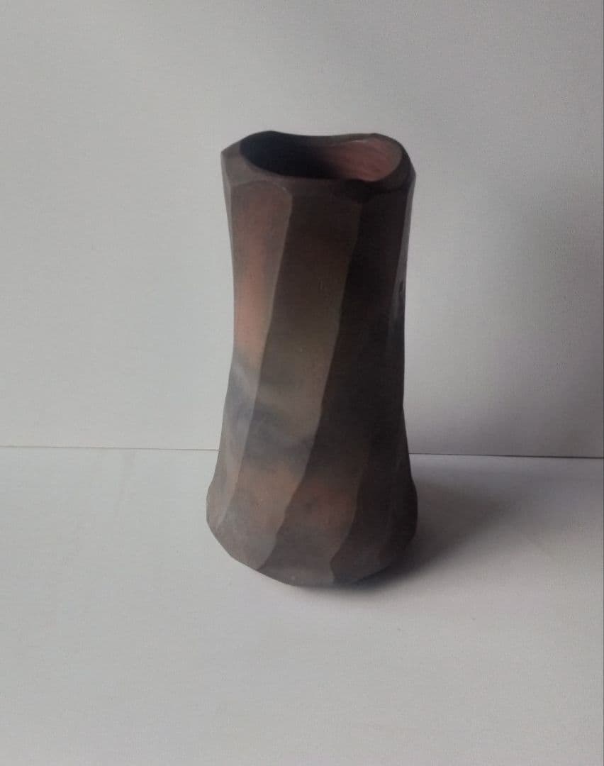 備前焼 興楽園 長十郎友敬 花器