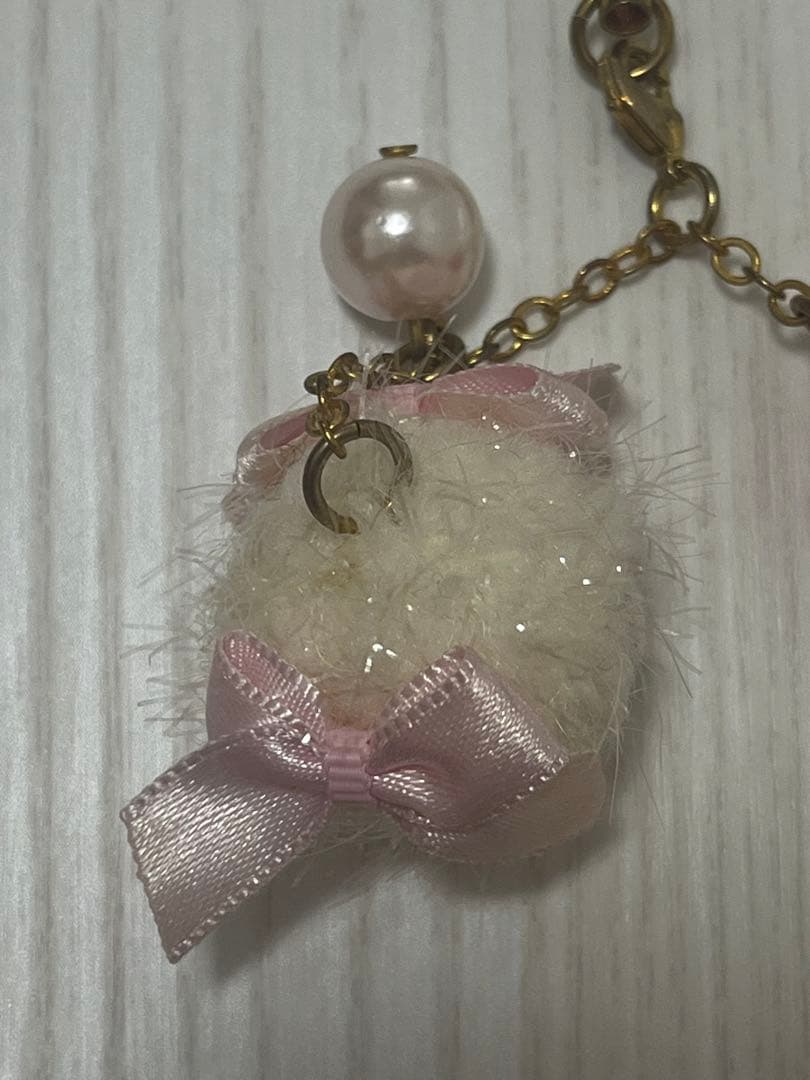 希少 激レア マイスウィートピアノ　いちご頭巾 平成 サンリオ ストラップ