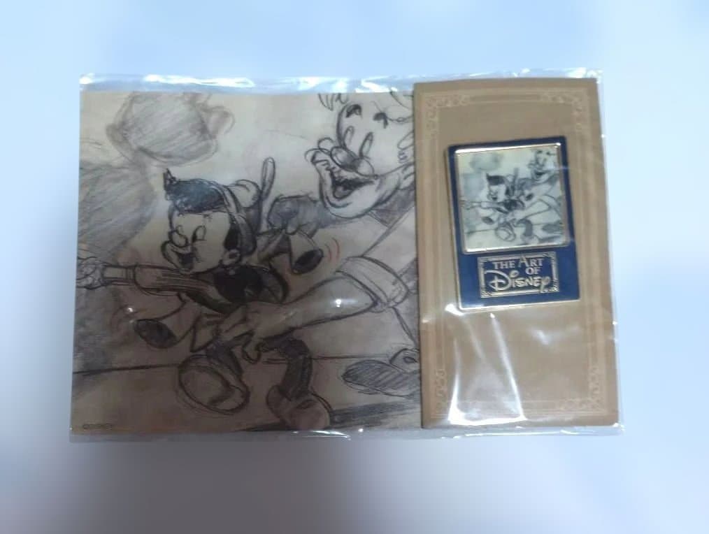 ディズニー アート展 ピンバッジ