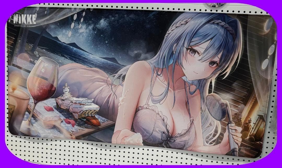 勝利の女神：NIKKE ニケ ヘルム デスクマット　韓国限定