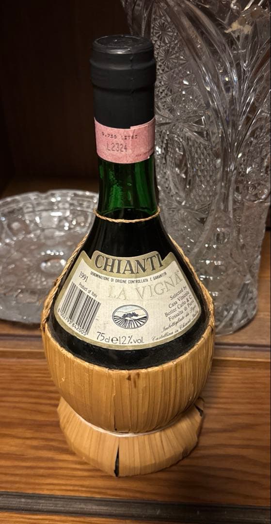 Chianti ワイン　古酒1991ビンテージ