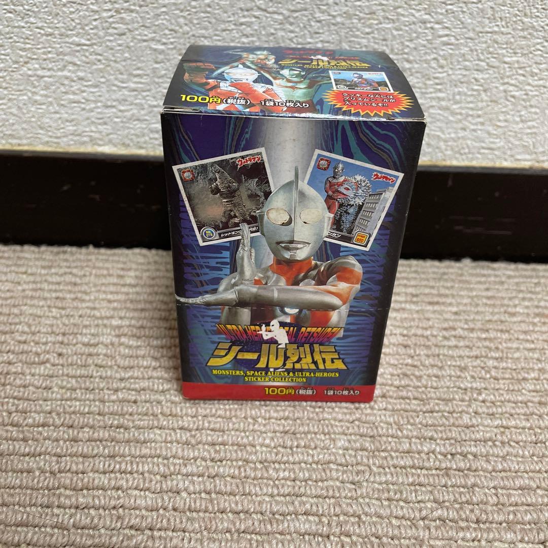 ウルトラマンシール列伝　未開封1BOX