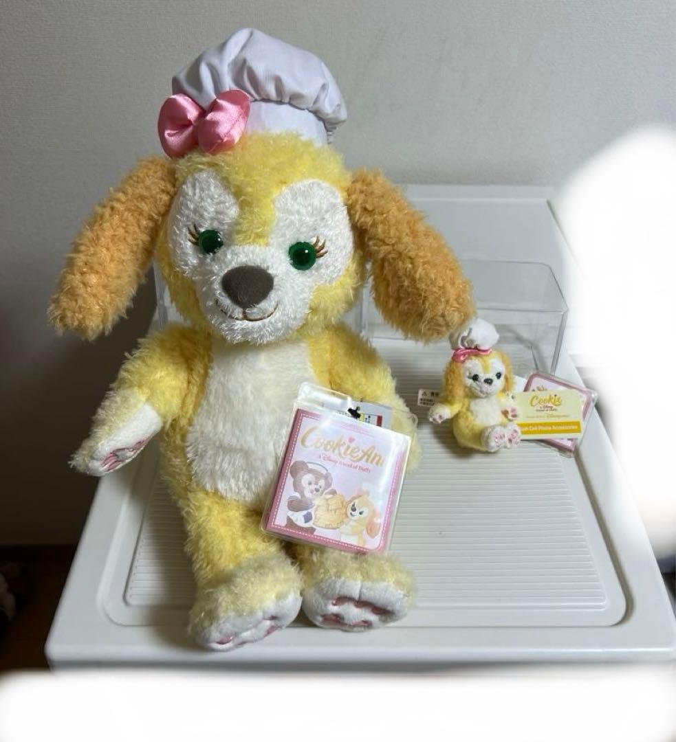 ディズニー、クッキーアンのぬいぐるみ、 香港 ぬいぐるみ ストラップ