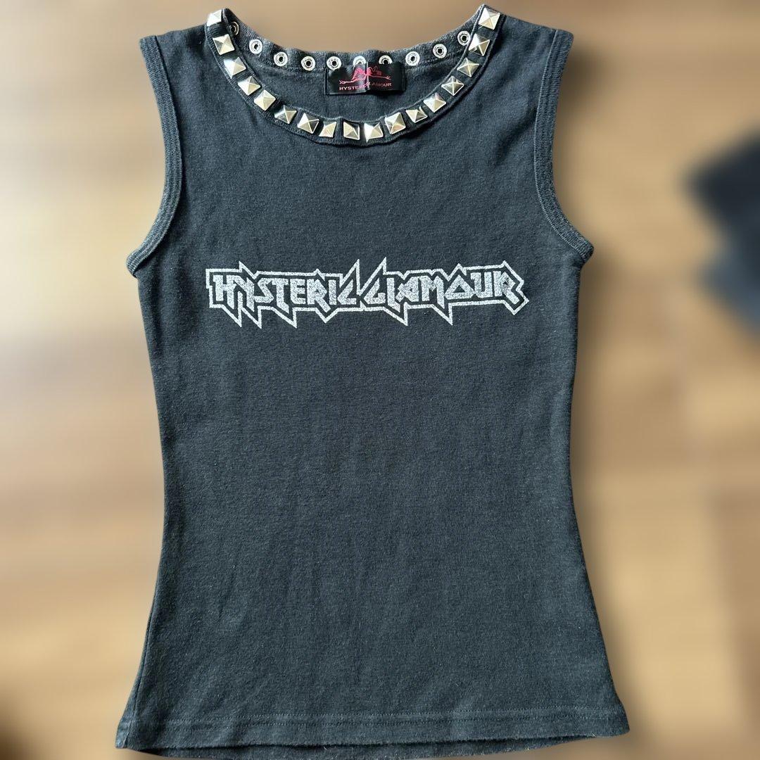 HYSTERIC GLAMOUR スタッズ付きタンクトップ
