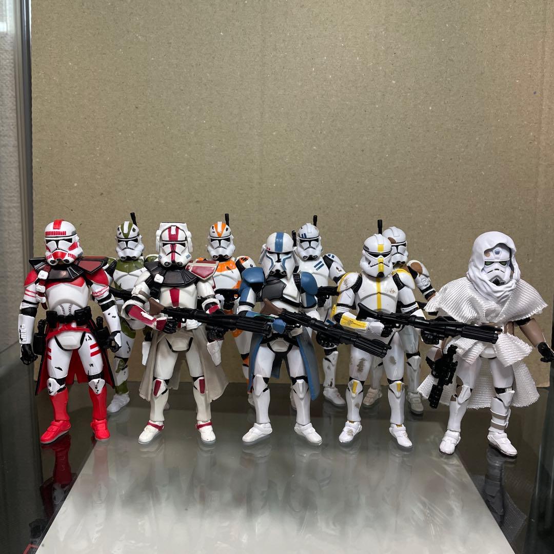 スターウォーズ　ベーシックフィギュア　9体セット