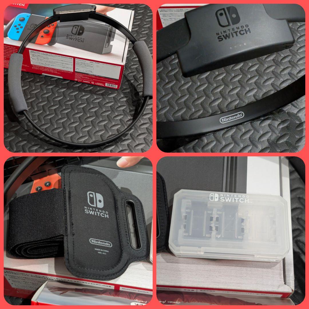 Nintendo Switch ネオンブルーとネオンレッド本体 + EXTRA