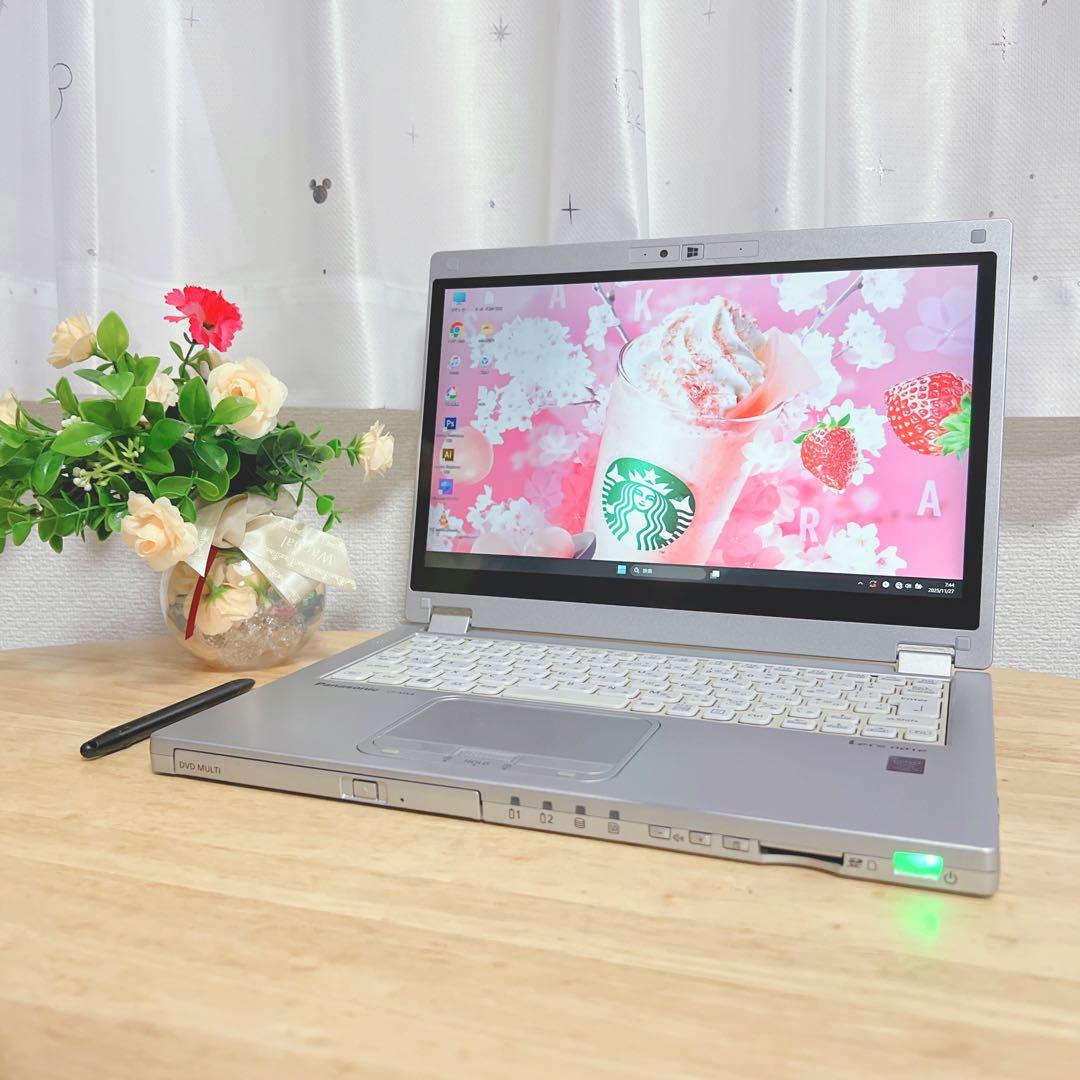 美品、360度回転、タッチパネル仕様、高速SSD、Win11 オフィス2021