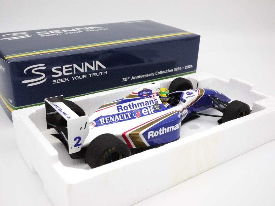 kuusプロフィ重要1/18 ウィリアムズ FW16 ウェザリング セナ