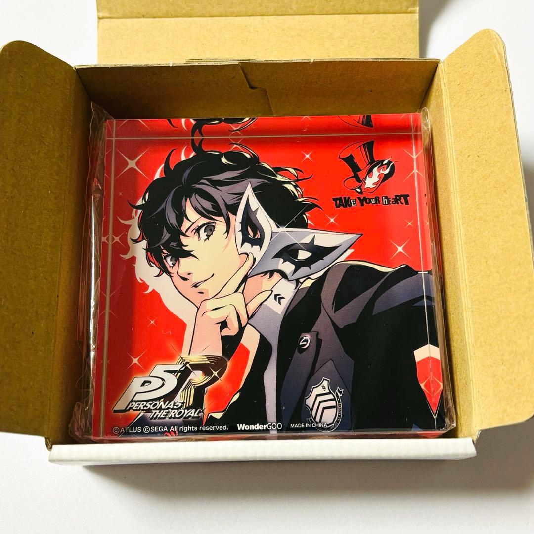 ペルソナ5 ザ・ロイヤル WonderGOO アクリルブロック 主人公 雨宮蓮