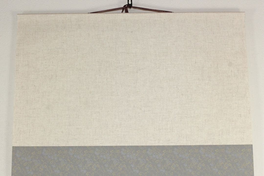 No5367 掛軸　愛新覚羅毓奮　双朱鷺図　紙本着色　唐物　中国画　送料無料