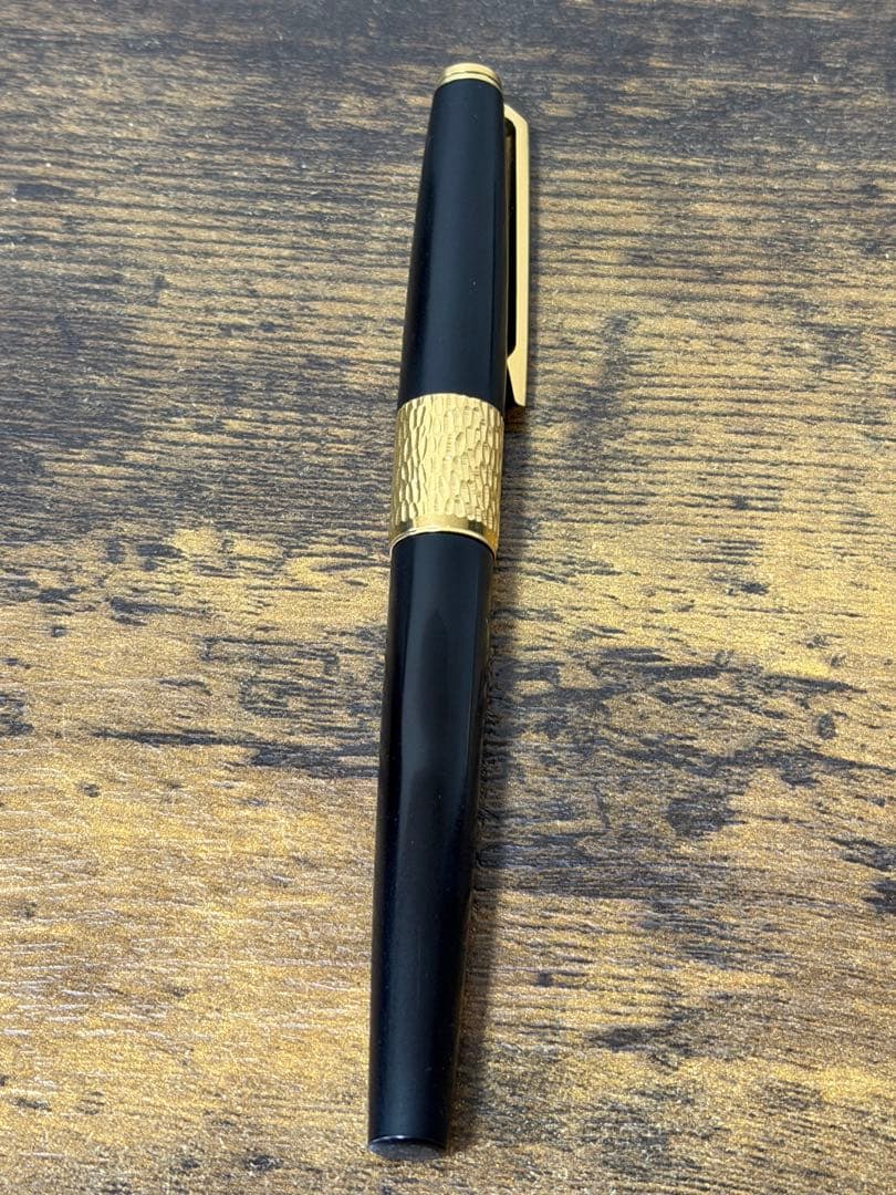 筆記確認＆洗浄済　1973年製　22KAGM 18金　パイロット　万年筆　中字