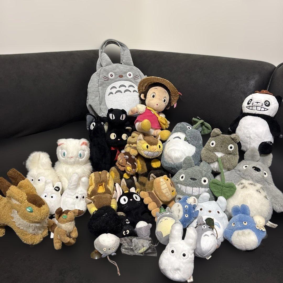 ジブリ　ぬいぐるみ　まとめ売り　トトロ　ネコバス　メイ　大　中　小　リリー　テト