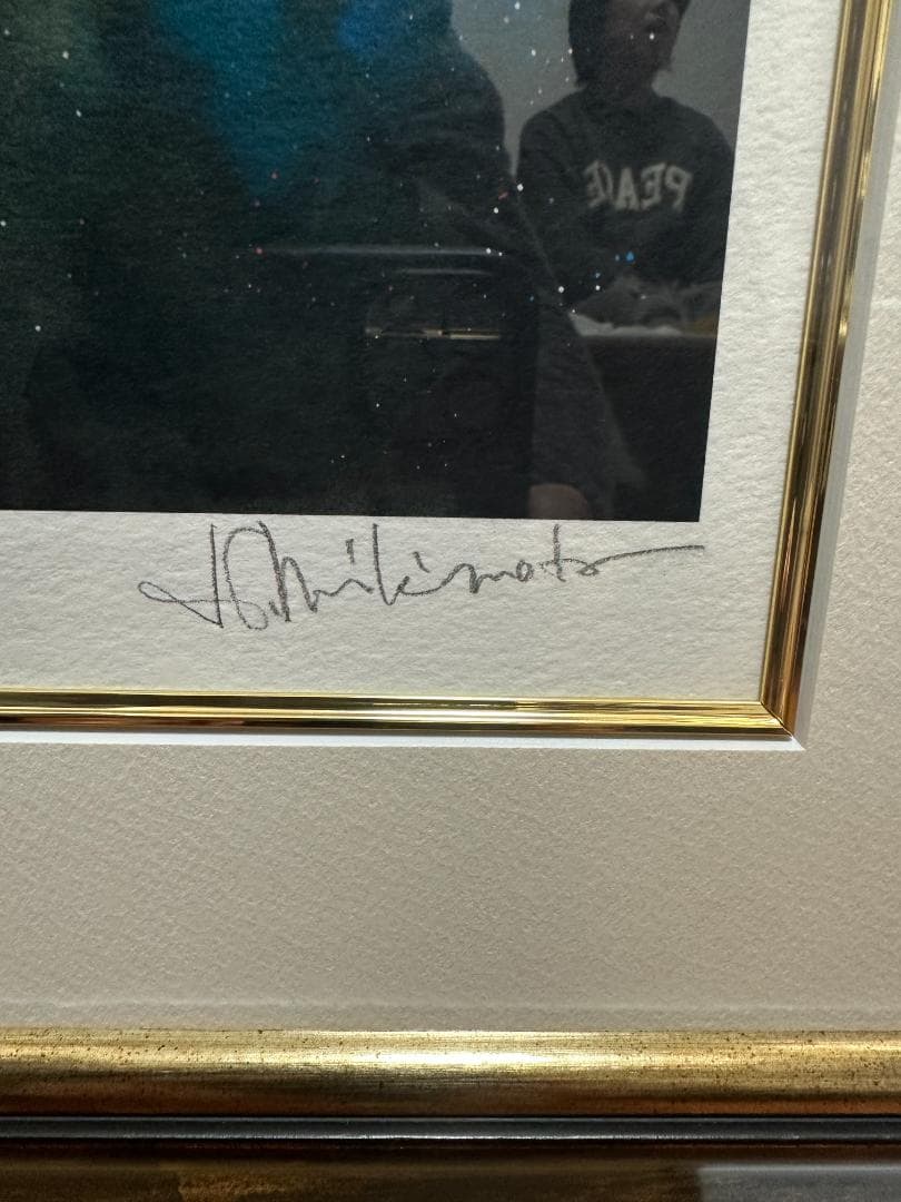 【直筆サイン入り】美樹本晴彦 マクロスII 版画 額装済 4/375 額装済み