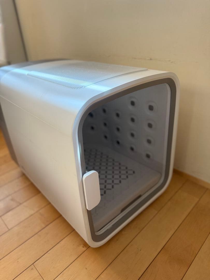 美品　Nello 純正ホワイト ペット用ドライヤー デジタル表示