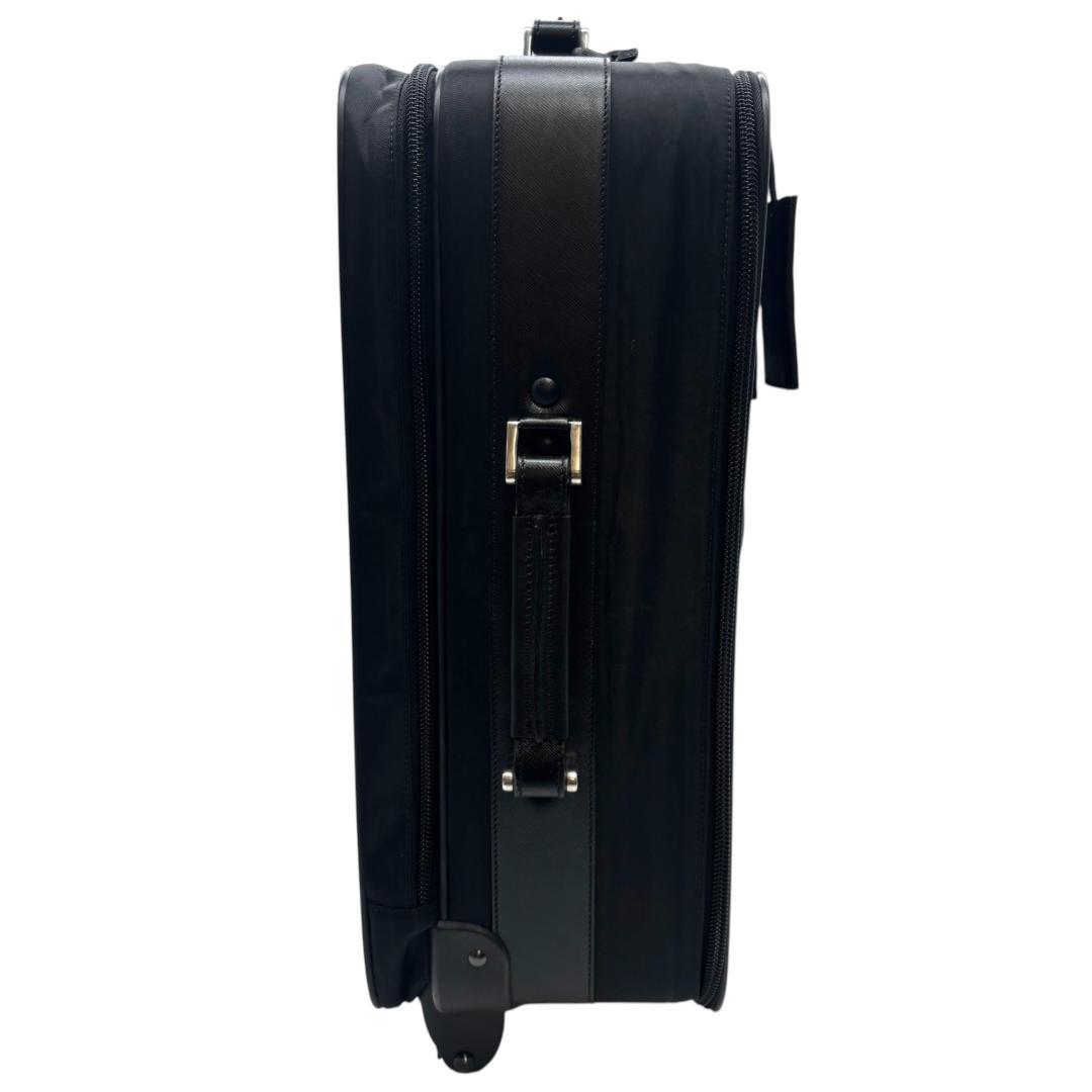 プラダ スーツケース ブラック ナイロン 2輪 メンズ