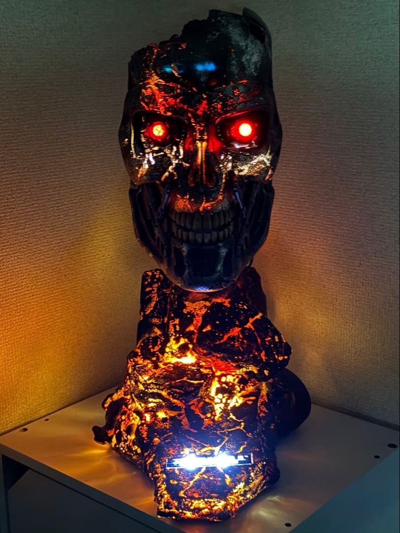 ターミネーター2 T-800 エンドスケルトン アートマスク バトルダメージ