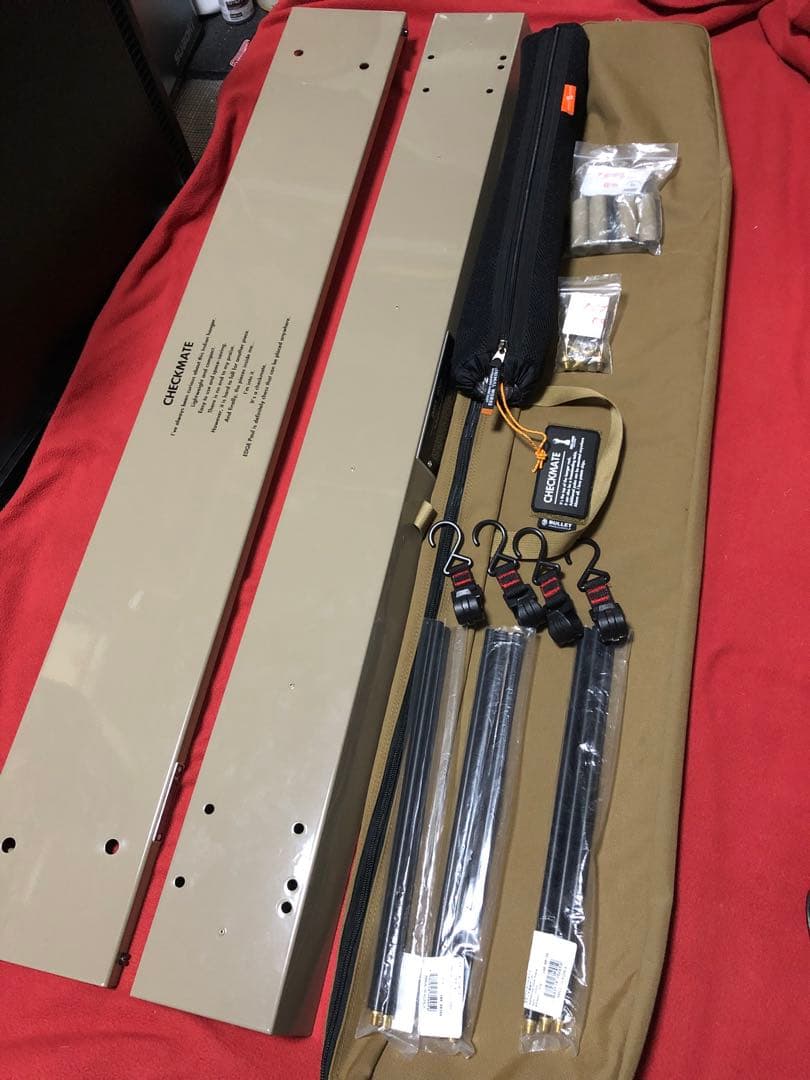 美品bushdebrunt ブラント　ジェームスフックL・チェックメイトLセット