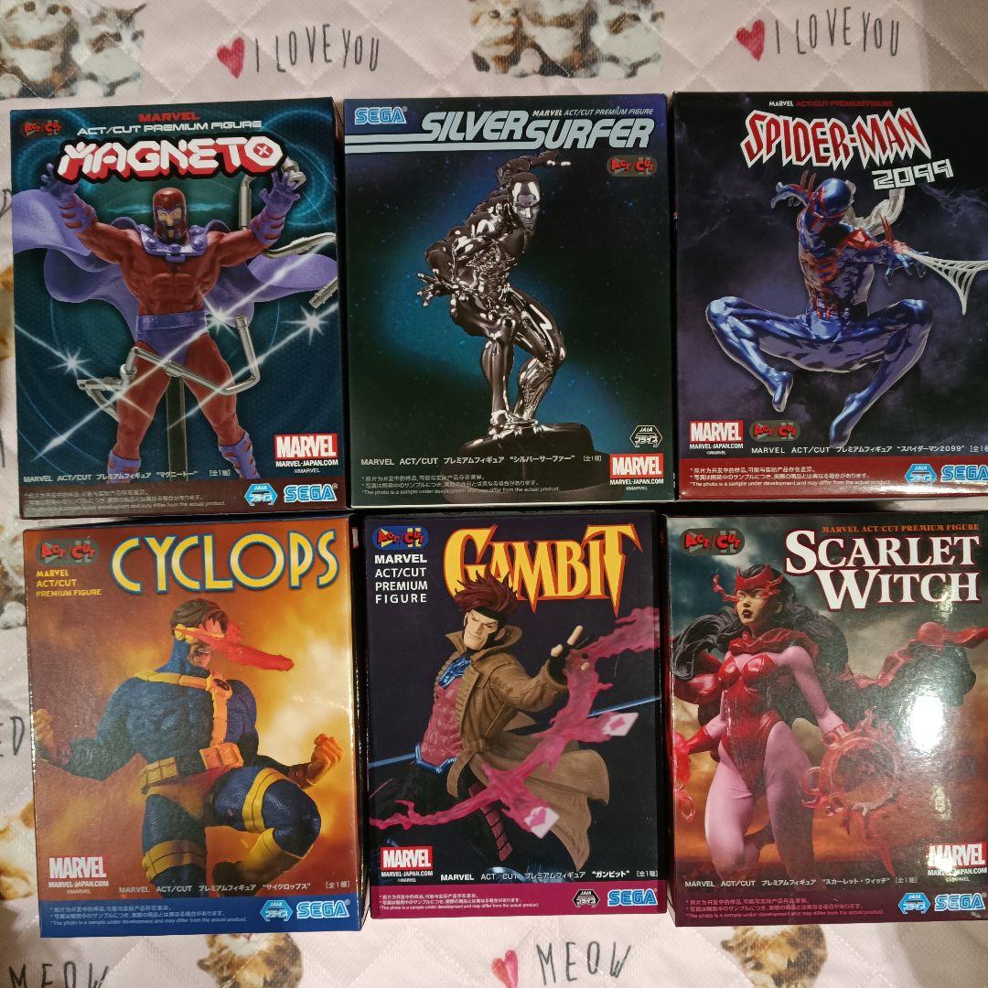 マーベル フィギュア　6体セット