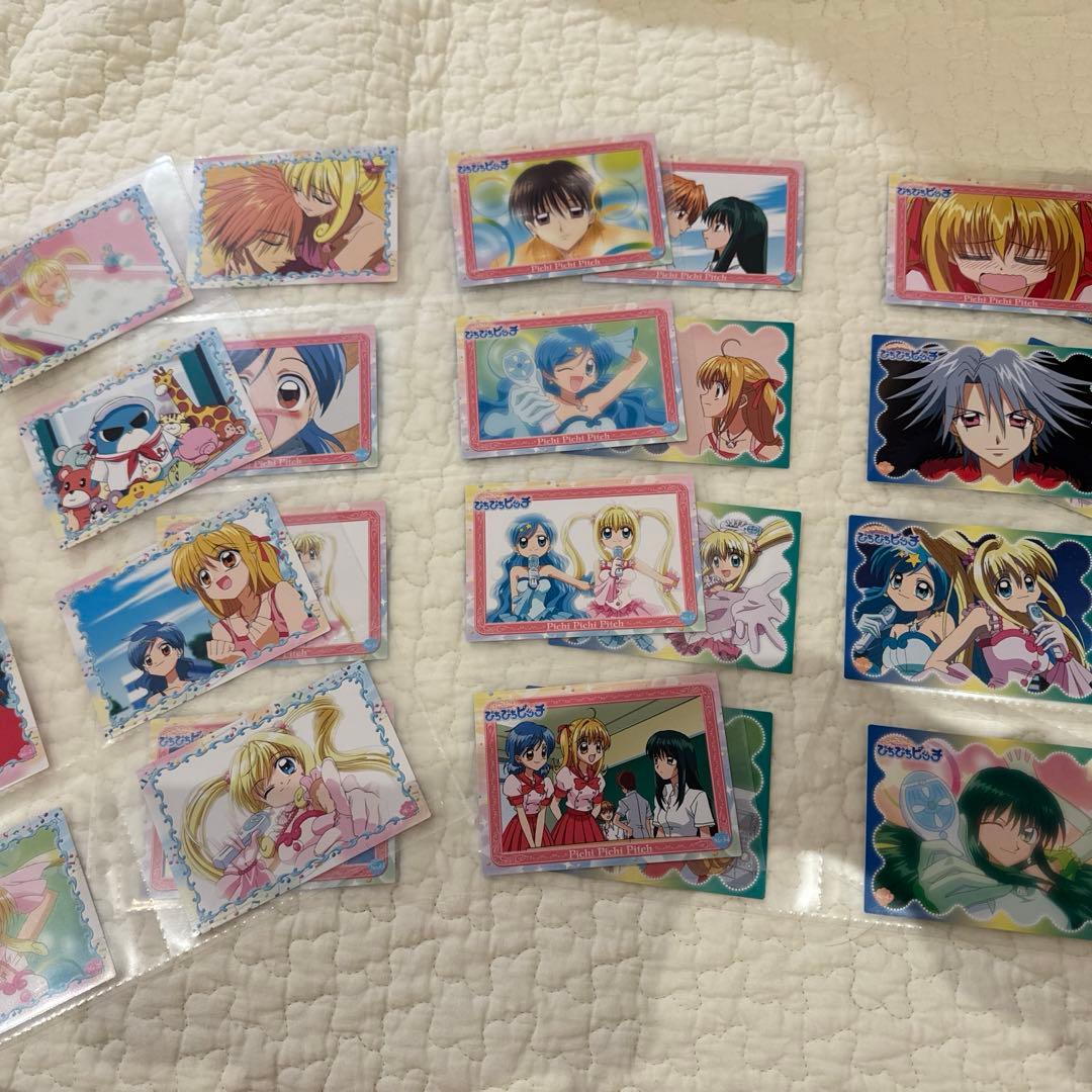 レア　当時品　ぴちぴちピッチ　トレーディングカード　ノーマルコンプリート全45枚