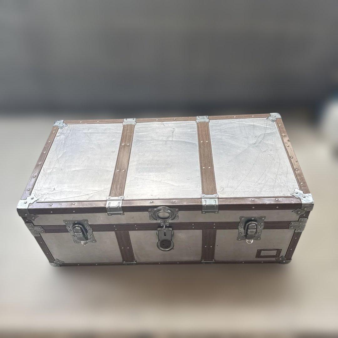 KOWA ビンテージ トランク アルミ 船舶 ケース ボックス アンティーク