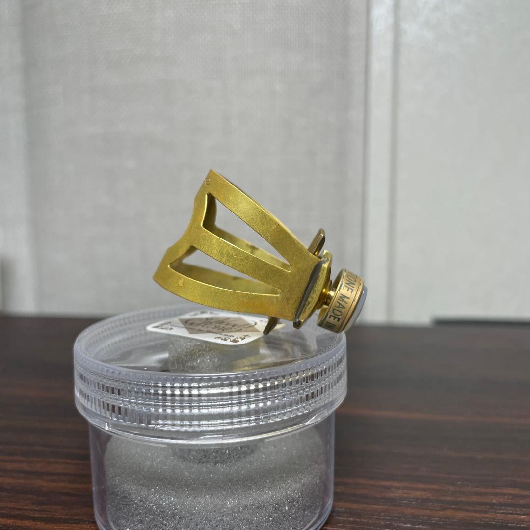 Wood Stone CLASSICリガチャー テナーサックス　リンクメタル用