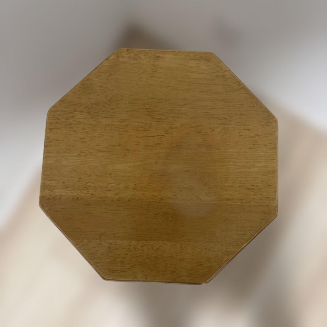 木製　回転スツール　ハイチェア　ヴィンテージ