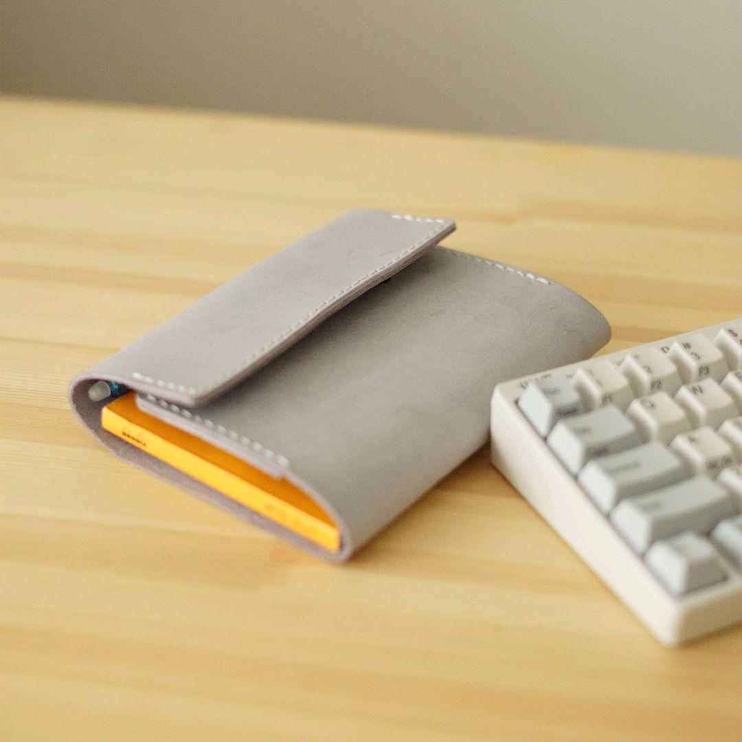 本革レザー RHODIA メモ帳ケース イタリアンレザー