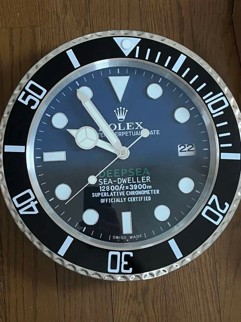 ロレックス シードウェラーディープシー　壁掛け　置き時計