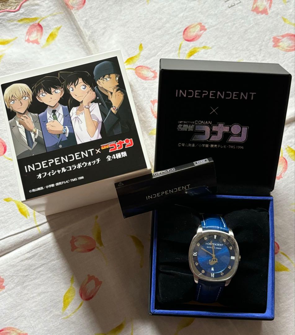 名探偵コナン×INDEPENDENT オフィシャルコラボウォッチ/工藤新一モデル
