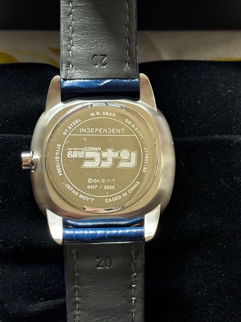 名探偵コナン×INDEPENDENT オフィシャルコラボウォッチ/工藤新一モデル