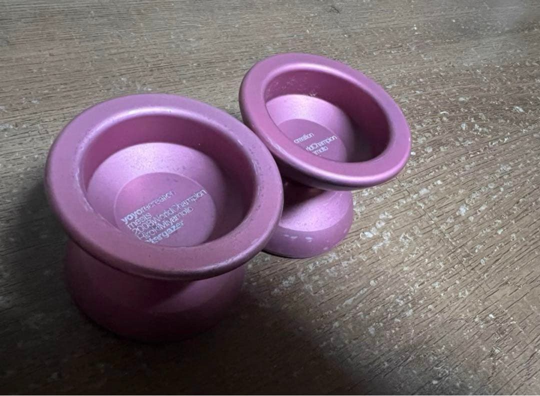 スターゲイザー/ヨーヨーリクリエーション ピンクブラストフルメタルヨーヨー 2つ