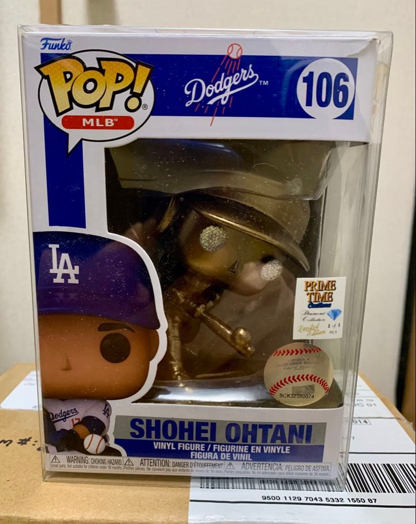 大谷翔平 ブロンズ メタリック ダイヤモンド 世界限定1個 Funko pop!