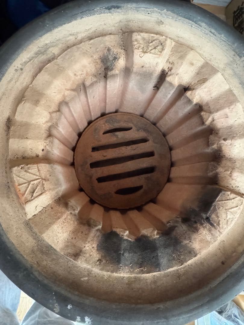 三河陶器 大型 黒七輪※値段交渉あり