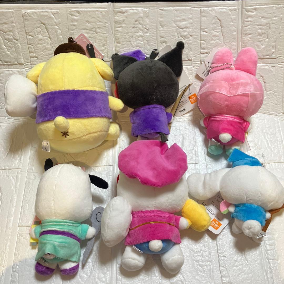 【新品♡タグ付き 】アベイル サンリオ 七福神 ぬいぐるみ マスコットチャーム