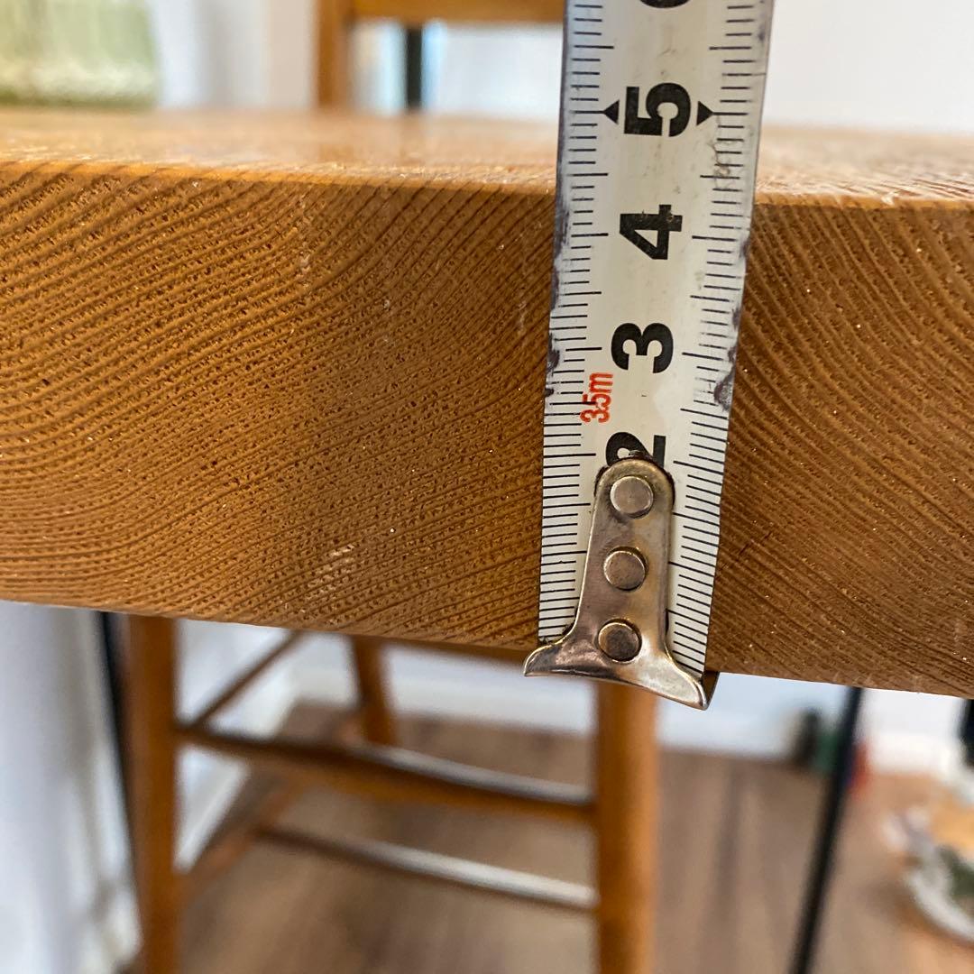 ‼️更に値下‼️お早めに★アンティーク古材テーブルアイアン脚カフェテーブル