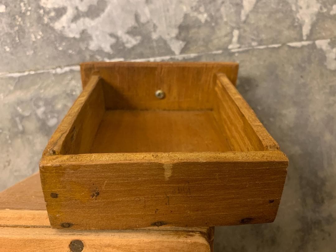 フランスアンティーク 木製 コーヒーミル　ハンドミル グラインダー オブジェ