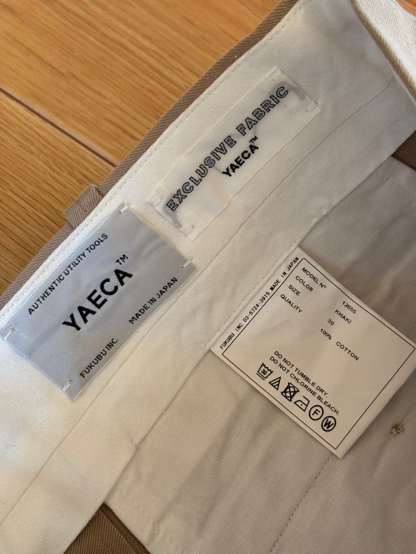 YAECA ヤエカ チノパン 新品未使用 12655
