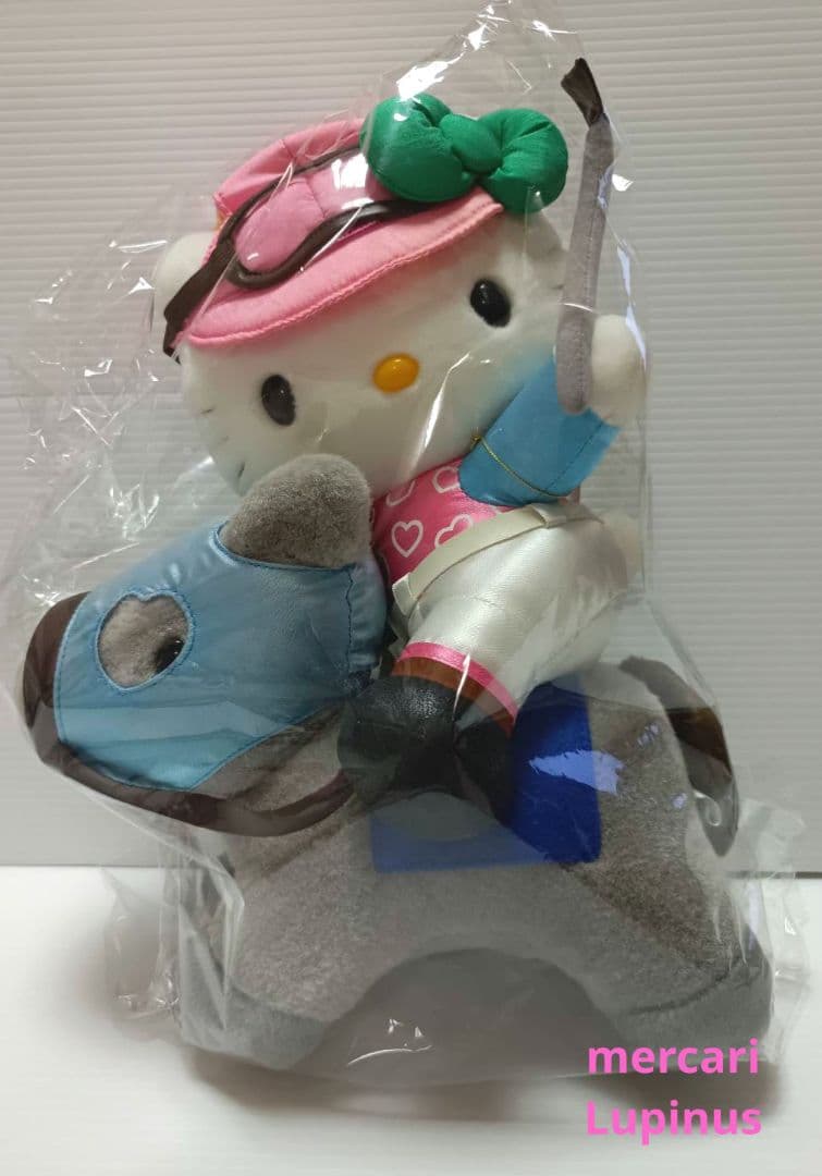 激レア！　サンリオ ハローキティ JRA　お馬deキティちゃん ビッグぬいぐるみ